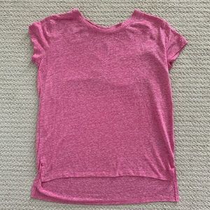 Old Navy Pink Lace Tee Size XL (Girls)